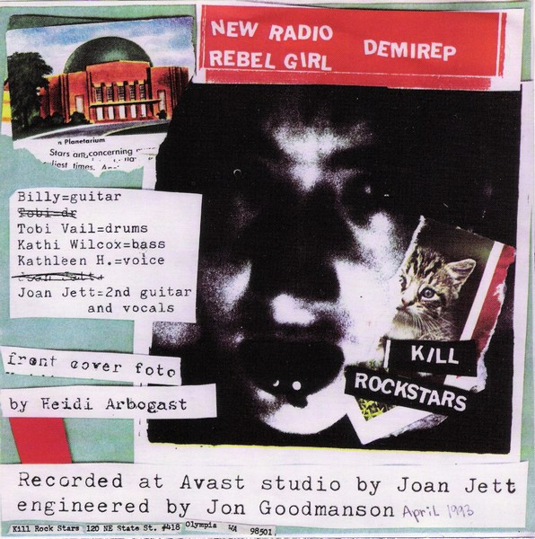 Bikini Kill - New Radio | Kill Rock Stars (KRS-212) - 2 Bikini Kill - New Radio | Kill Rock Stars (KRS-212) - 2