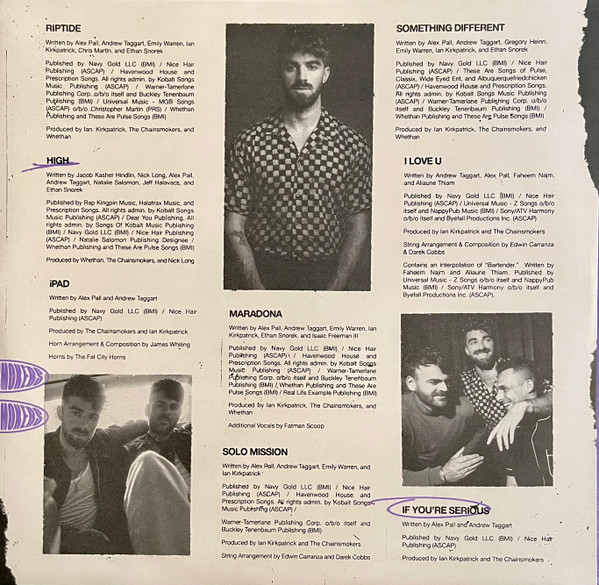 The Chainsmokers - So Far So Good | Columbia (C-290029) - 2 The Chainsmokers - So Far So Good | Columbia (C-290029) - 2