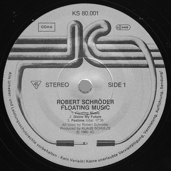 Robert Schröder - Floating Music | Innovative Communication (KS 80.001) - 3