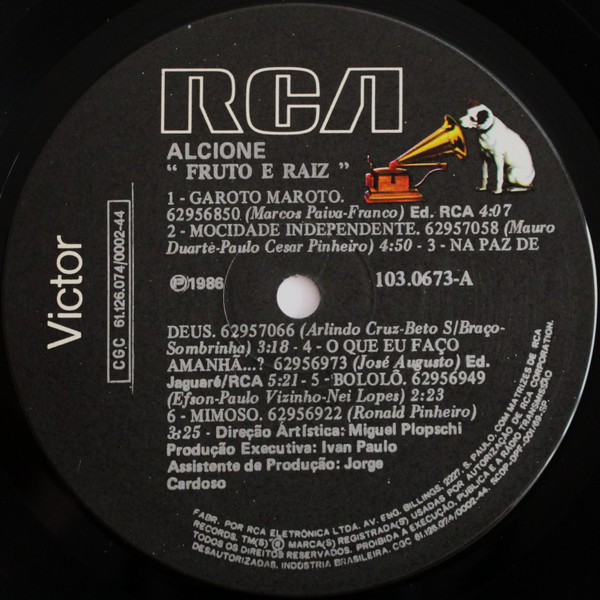 Alcione - Fruto E Raiz | RCA Victor (103.0673) - 3 Alcione - Fruto E Raiz | RCA Victor (103.0673) - 3