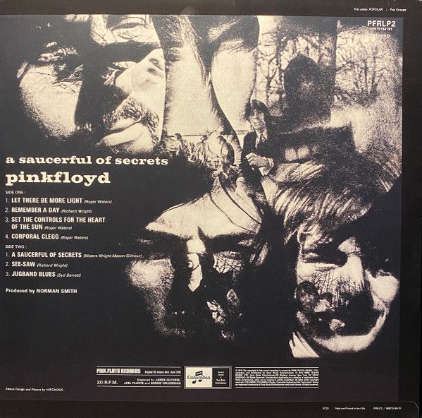 Pink Floyd - A Saucerful Of Secrets | Pink Floyd Records (PFRLP2) - 2 Pink Floyd - A Saucerful Of Secrets | Pink Floyd Records (PFRLP2) - 2