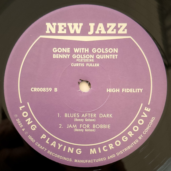 Benny Golson - Gone With Golson | Prestige (CR00859) - 4