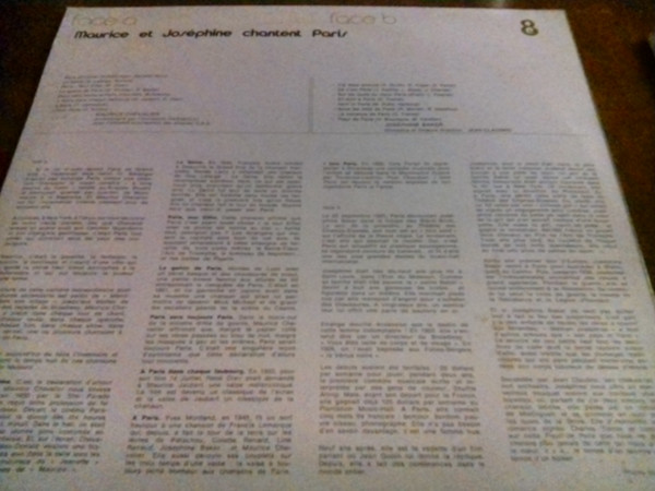 Maurice Chevalier , Josephine Baker - Au Jardin Du Souvenir | Sélection Du Reader's Digest (39 SM 08) - 2