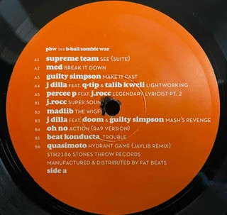 Peanut Butter Wolf - 2K8 B-Ball Zombie War | Stones Throw Records (STH2186) - 3 Peanut Butter Wolf - 2K8 B-Ball Zombie War | Stones Throw Records (STH2186) - 3