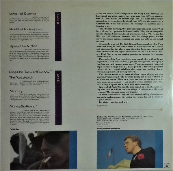 The Style Council - Introducing The Style Council | Polydor (815277-1) - 2