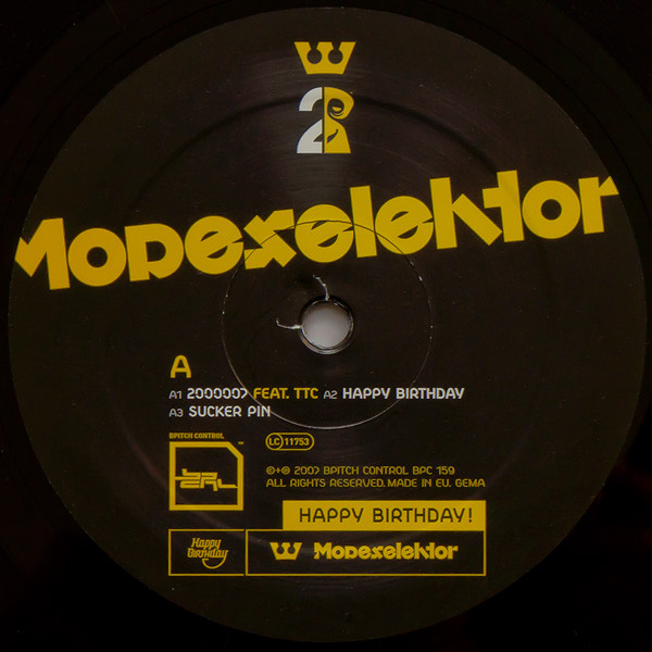 Modeselektor - Happy Birthday! | BPitch Control (BPC159 LP)