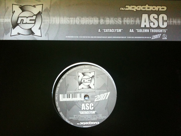 ASC - Cataclysm / Solemn Thoughts | Nu-Directions (NU12-008) - main