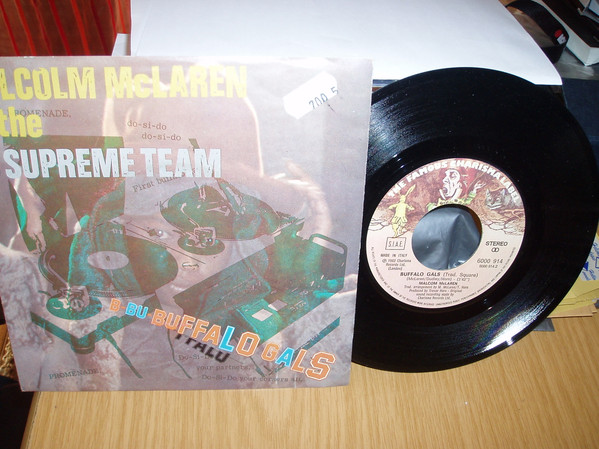 Malcolm McLaren And World's Famous Supreme Team - Buffalo Gals | Charisma (6000 914)