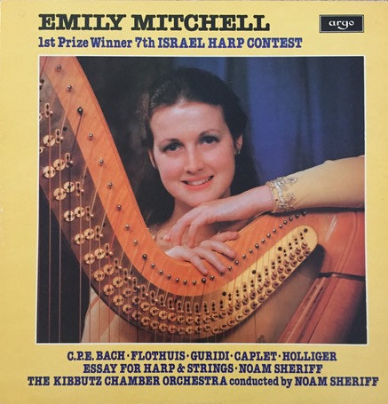 Emily Mitchell , Noam Sheriff , Kibbutz Chamber Orchestra - 1st Prize Winner 7th Israel Harp Contest | Argo (ZK 92) - main