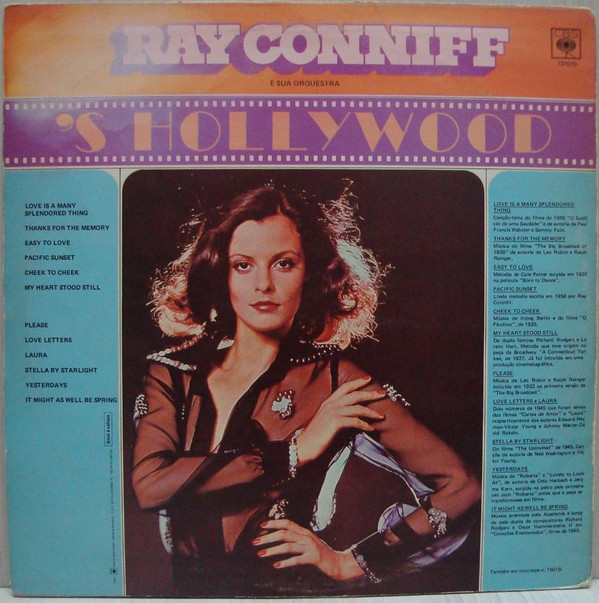 Ray Conniff & His Orchestra - 'S Hollywood | CBS (137070) - 2