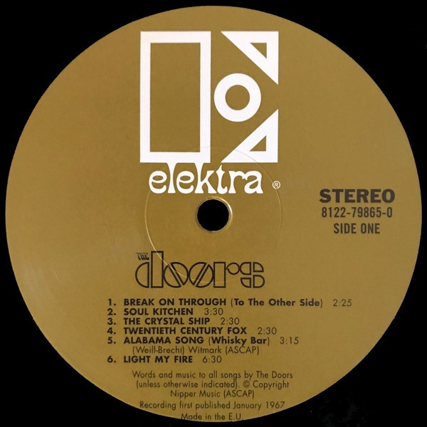 The Doors - The Doors | Elektra (8122-79865-0) - 3 The Doors - The Doors | Elektra (8122-79865-0) - 3