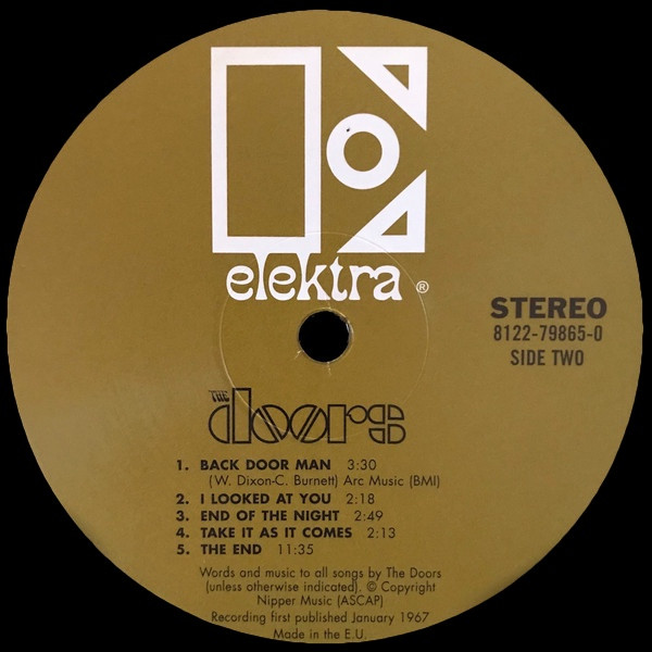 The Doors - The Doors | Elektra (8122-79865-0) - 4 The Doors - The Doors | Elektra (8122-79865-0) - 4