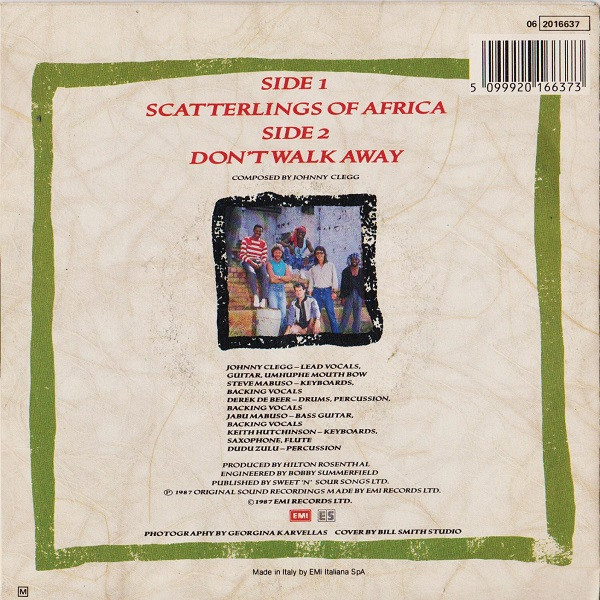 Johnny Clegg & Savuka - Scatterlings Of Africa | EMI (06 2016637) - 2 Johnny Clegg & Savuka - Scatterlings Of Africa | EMI (06 2016637) - 2
