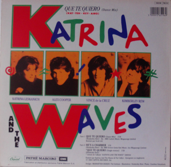 Katrina And The Waves - Que Te Quiero (Kay-tay-key-aero) (Dance Mix) | Capitol Records (1565196) - 2 Katrina And The Waves - Que Te Quiero (Kay-tay-key-aero) (Dance Mix) | Capitol Records (1565196) - 2