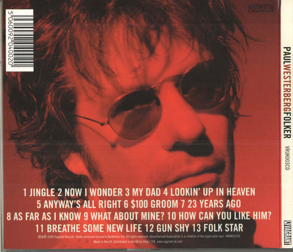 Paul Westerberg - Folker | Vagrant Records (VRUK003CD) - 2