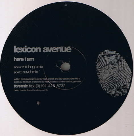 Lexicon Avenue - Here I Am | Forensic Records (FOR-001)
