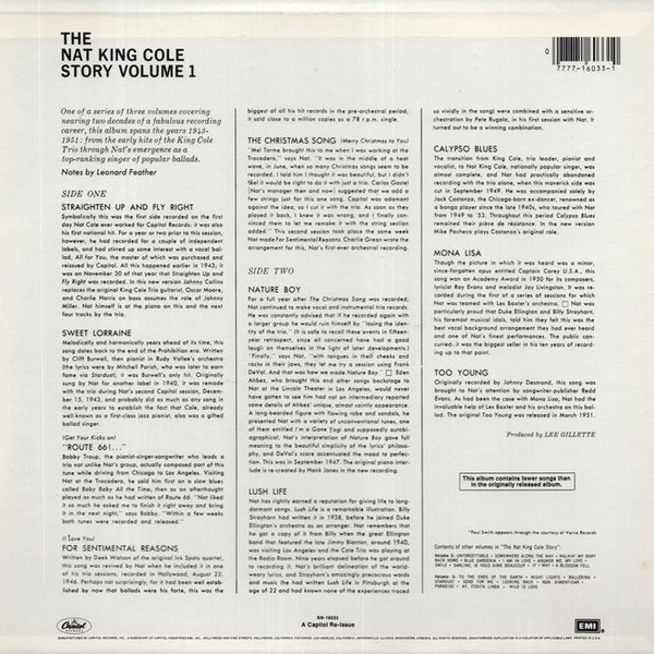 The Nat King Cole Story: Volume 1