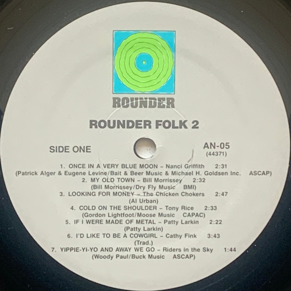 Various - Rounder Folk 2 | Rounder Records (AN-05) - 3