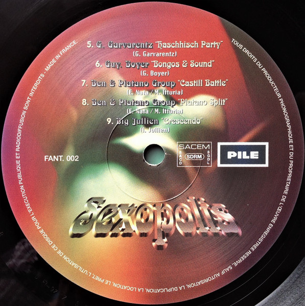 Various - Sexopolis | Fantômas Records (FANT002) - 4 Various - Sexopolis | Fantômas Records (FANT002) - 4