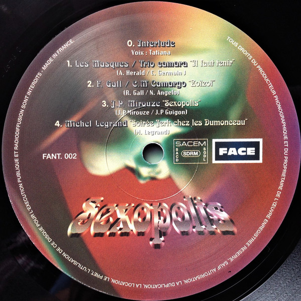 Various - Sexopolis | Fantômas Records (FANT002) - 3 Various - Sexopolis | Fantômas Records (FANT002) - 3