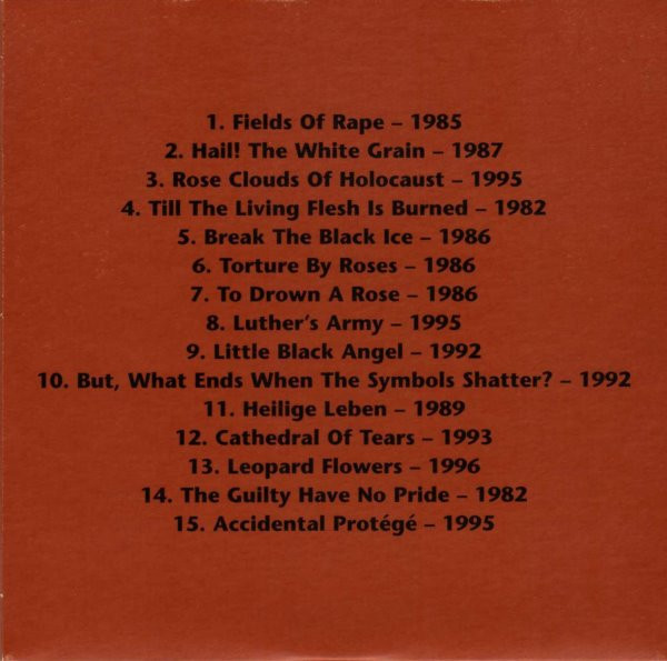 Death In June - DISCriminate (1981 ~ '97) | New European Recordings (BAD VC CD41) - 4