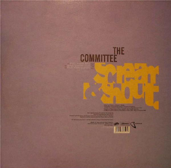 The Committee - Scream & Shout | Legato Records (LGT 5058) - 2 The Committee - Scream & Shout | Legato Records (LGT 5058) - 2