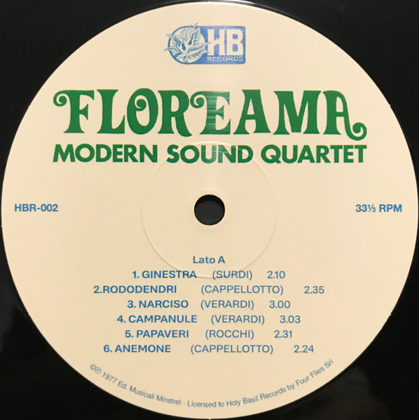 Modern Sound Quartet - Floreama | Holy Basil Records (HBR-002) - 4