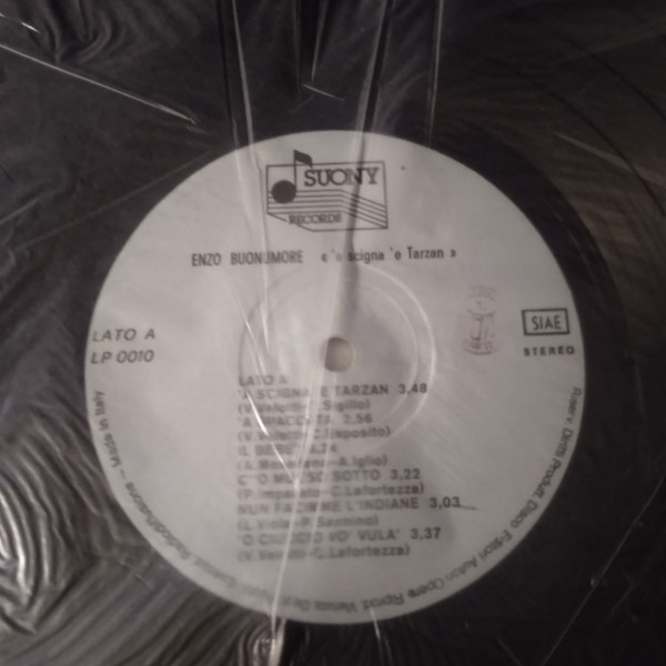 Enzo Buonumore - 'A Scigna 'E Tarzan | Suony Records (LP 0010) - 3 Enzo Buonumore - 'A Scigna 'E Tarzan | Suony Records (LP 0010) - 3