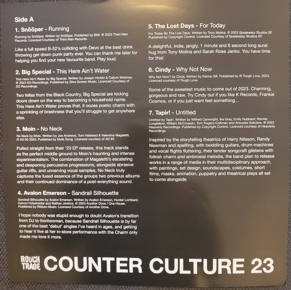 Various - Rough Trade Shops Counter Culture 23 | Republic Of Music (RTCC23LP) - 4 Various - Rough Trade Shops Counter Culture 23 | Republic Of Music (RTCC23LP) - 4