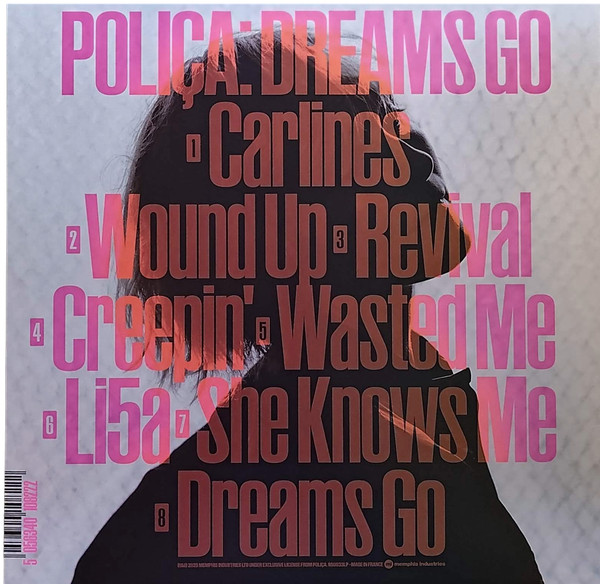 Poliça - Dreams Go | Memphis Industries (MI0833LPX) - 2 Poliça - Dreams Go | Memphis Industries (MI0833LPX) - 2