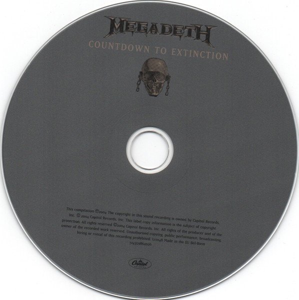 Megadeth - Countdown To Extinction | Capitol Records (724359862026) - 3 Megadeth - Countdown To Extinction | Capitol Records (724359862026) - 3