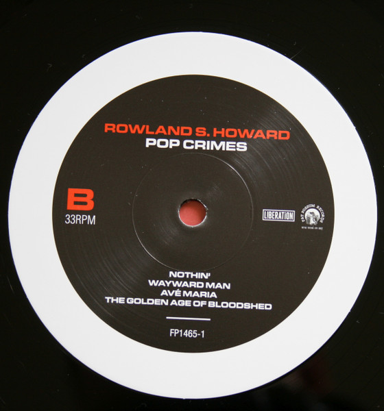 Rowland S. Howard - Pop Crimes | Fat Possum Records (FP1465-1) - 4 Rowland S. Howard - Pop Crimes | Fat Possum Records (FP1465-1) - 4