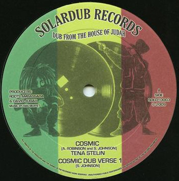 Tenastelin / Tad Hunter - Cosmic / Jah Creator | Solardub Records (SOLD10003) - 3