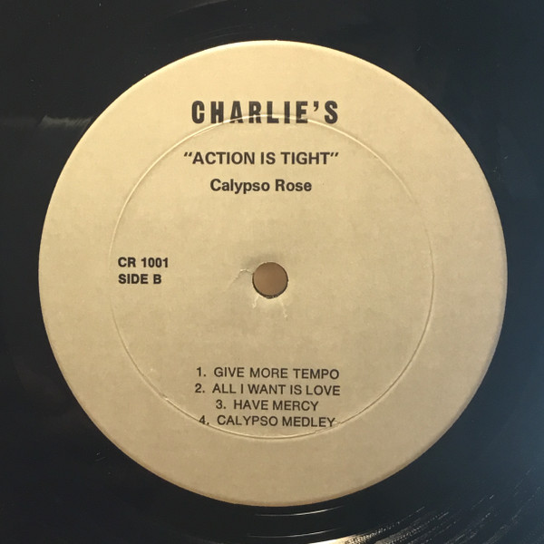 Calypso Rose - Action Is Tight | Charlie's Records (CR 1001) - 4