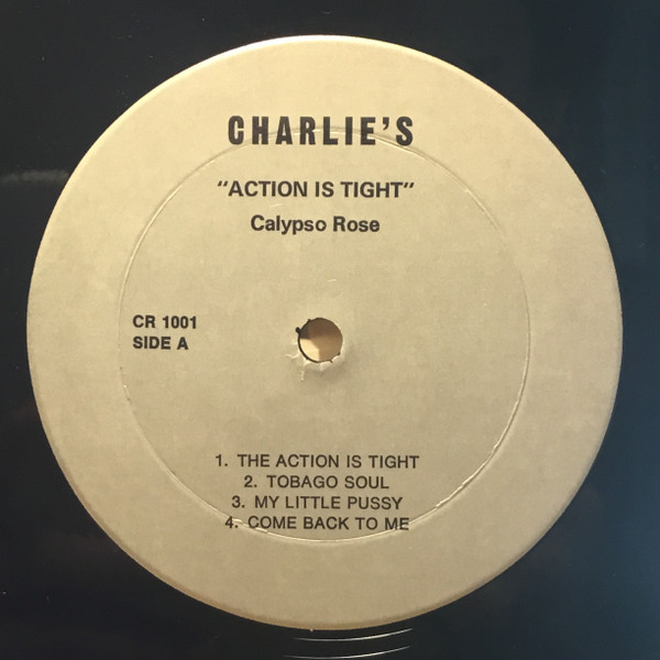 Calypso Rose - Action Is Tight | Charlie's Records (CR 1001) - 3