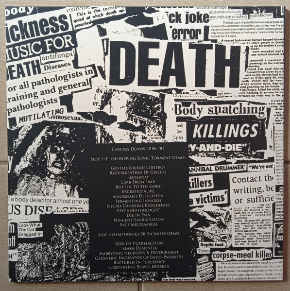 Carcass - Demos LP 86/87 | Not On Label (Carcass) (none) - 3 Carcass - Demos LP 86/87 | Not On Label (Carcass) (none) - 3