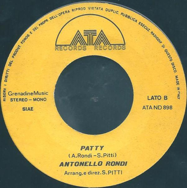 Antonello Rondi - Fortunato Io | ATA Records (ATA ND 898) - 3
