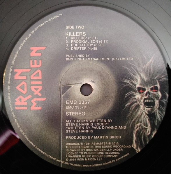 Iron Maiden - Killers LP | Parlophone (5054197784286) - 4 Iron Maiden - Killers LP | Parlophone (5054197784286) - 4