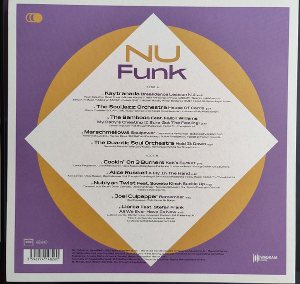 Various - NU Funk The Finest Funky Tracks From The New Generation | Wagram Music (3414826 / 05226191) - 2 Various - NU Funk The Finest Funky Tracks From The New Generation | Wagram Music (3414826 / 05226191) - 2