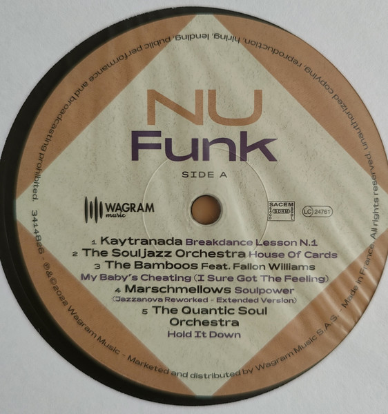 Various - NU Funk The Finest Funky Tracks From The New Generation | Wagram Music (3414826 / 05226191) - 3 Various - NU Funk The Finest Funky Tracks From The New Generation | Wagram Music (3414826 / 05226191) - 3