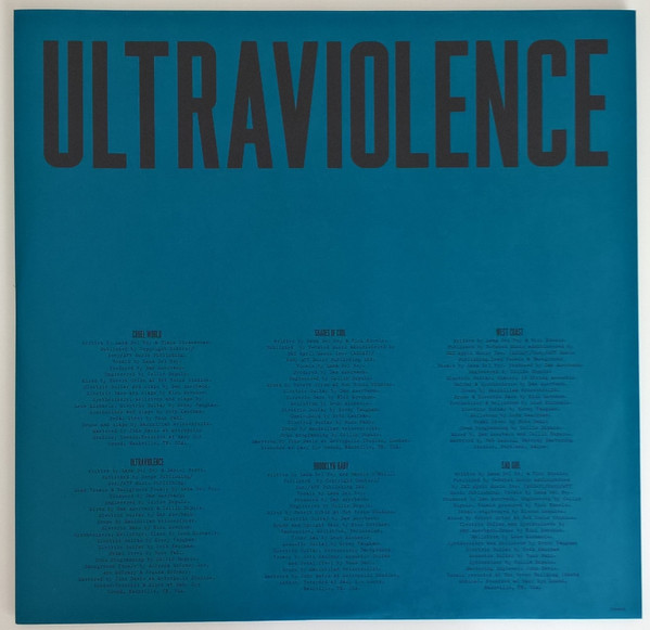 Lana Del Rey - Ultraviolence | Vertigo (3786617) - 2 Lana Del Rey - Ultraviolence | Vertigo (3786617) - 2