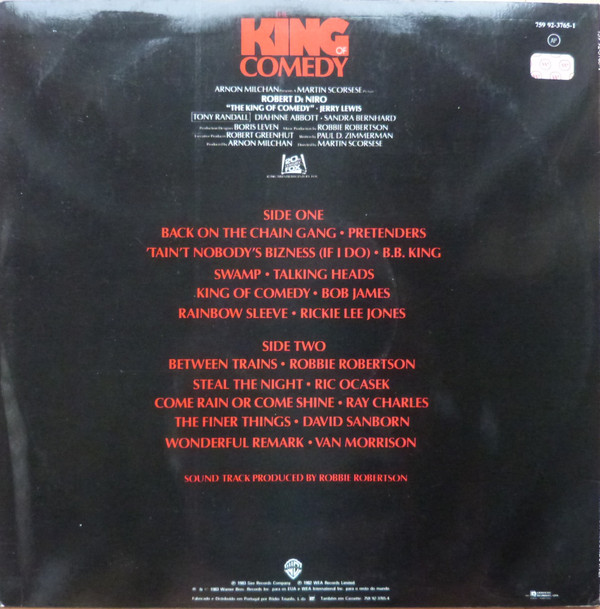 Various - The King Of Comedy | Warner Bros. Records (759 92-3765-1)