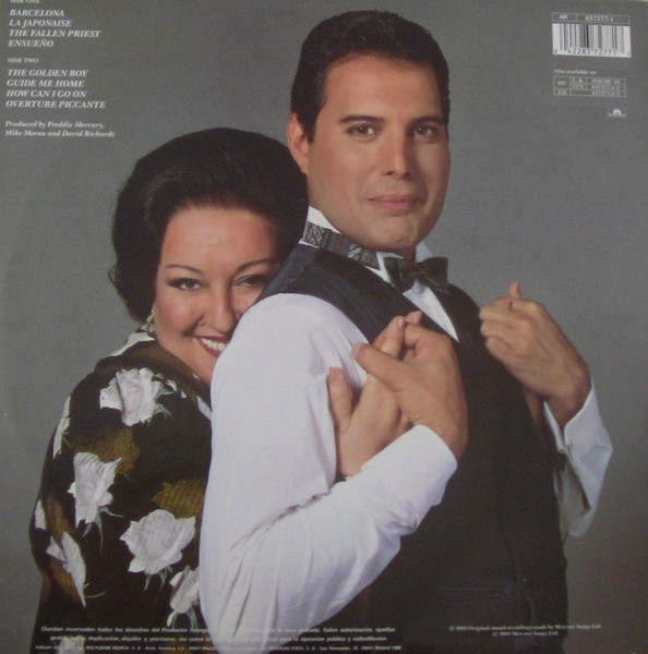 Freddie Mercury & Montserrat Caballé - Barcelona | Polydor (837277-1) - 2 Freddie Mercury & Montserrat Caballé - Barcelona | Polydor (837277-1) - 2