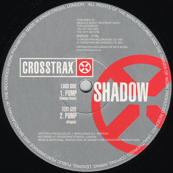 Shadow - Pump | Mad Cow (BSE005 - CTRL) - main