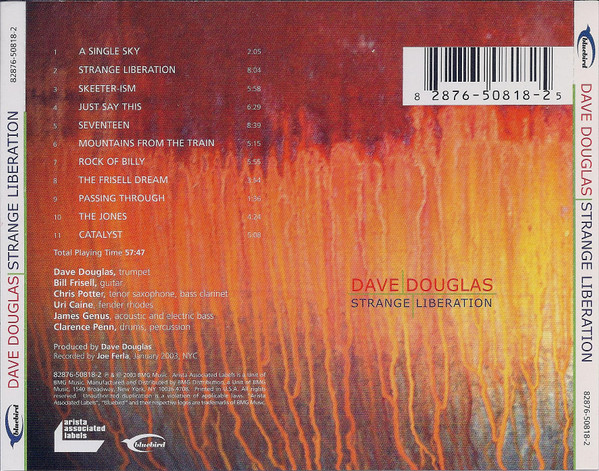 Dave Douglas - Strange Liberation | Bluebird (82876-50818-2) - 2 Dave Douglas - Strange Liberation | Bluebird (82876-50818-2) - 2