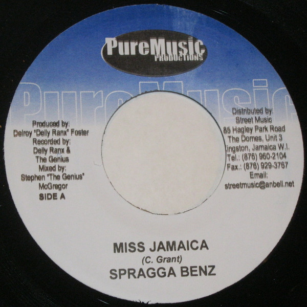 Spragga Benz - Miss Jamaica | Pure Music Productions (none)