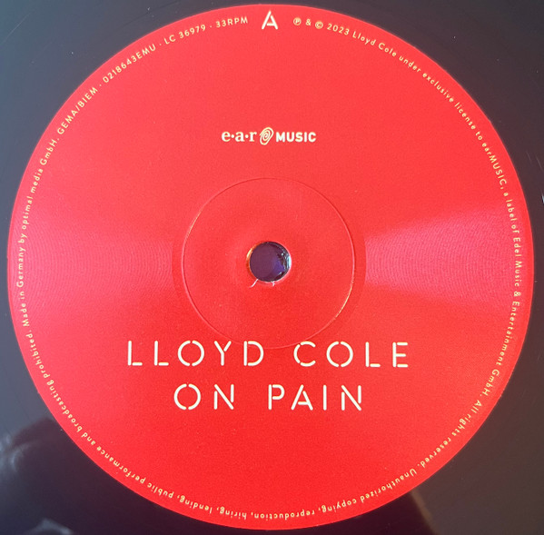 Lloyd Cole - On Pain | Ear Music (0218643EMU) - 3