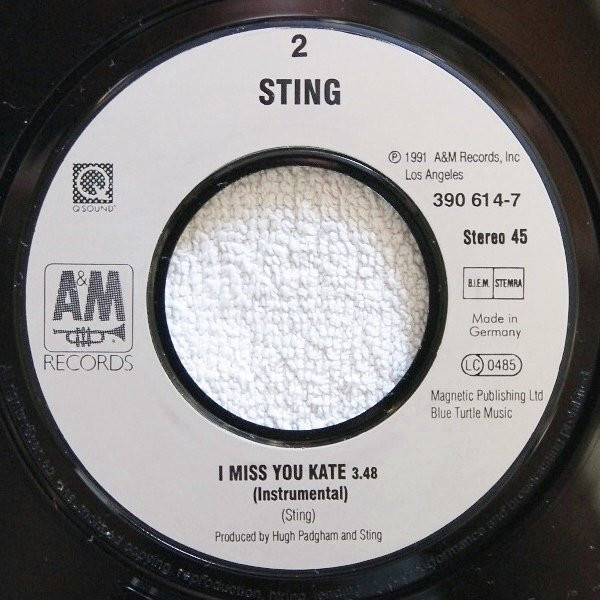 Sting - All This Time | A&M Records (390 614-7) - 4 Sting - All This Time | A&M Records (390 614-7) - 4