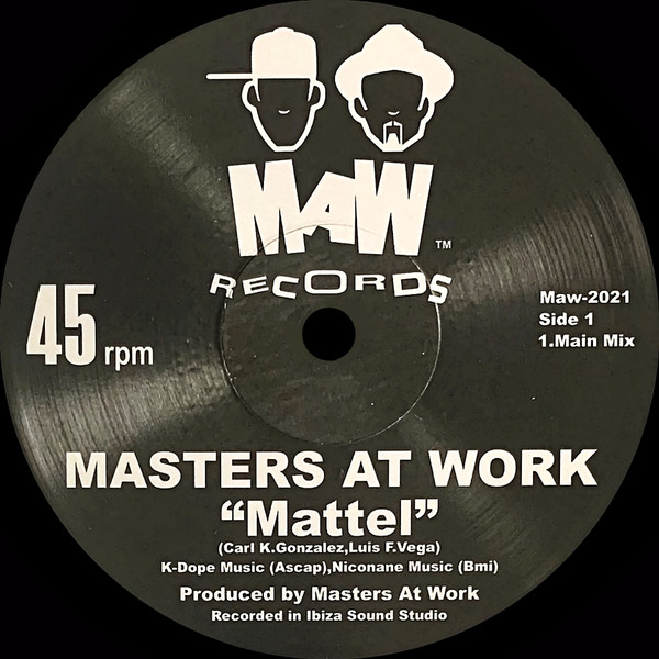 Masters At Work - Mattel | MAW Records (Maw-2021)