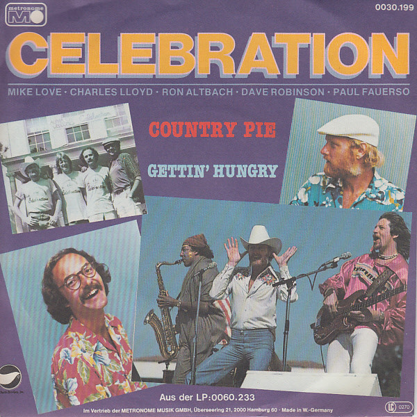 Celebration - Country Pie / Getting Hungry | Metronome (0030.199)